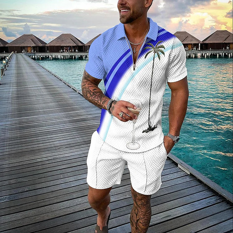 EMILIO | Conjunto con camisa estampada