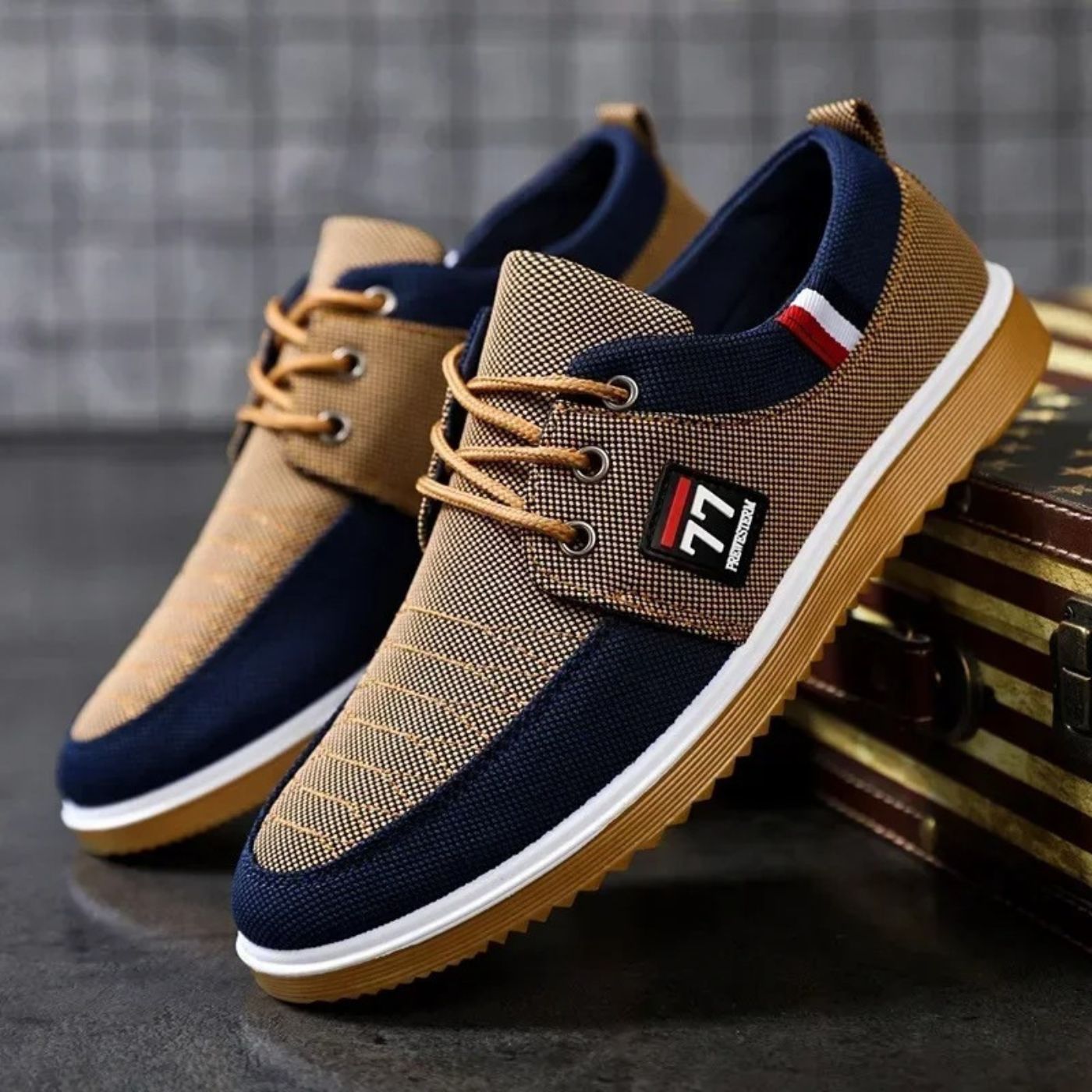 FLORENCIA | Zapatos de lona con suela gruesa