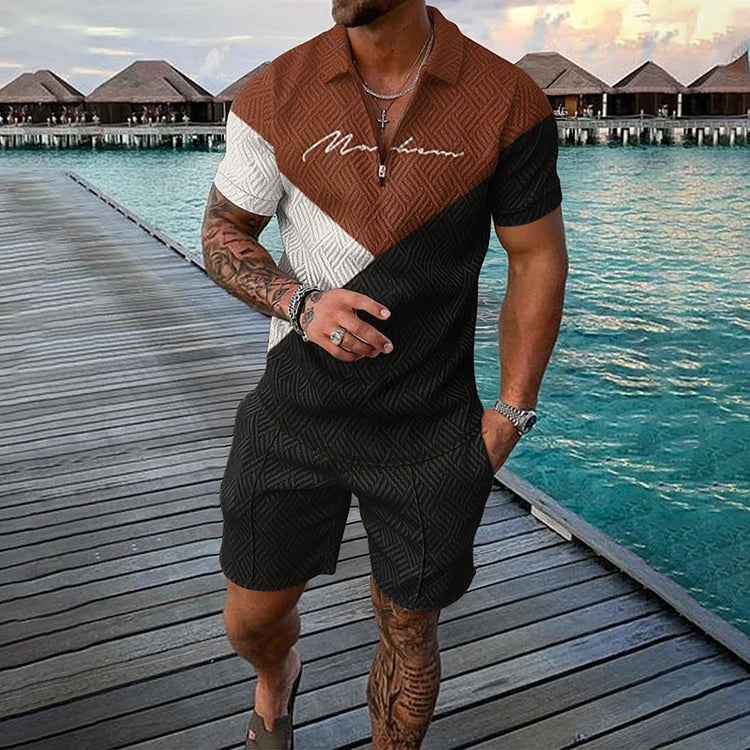 IGNACIO | Conjunto con bermuda estampada