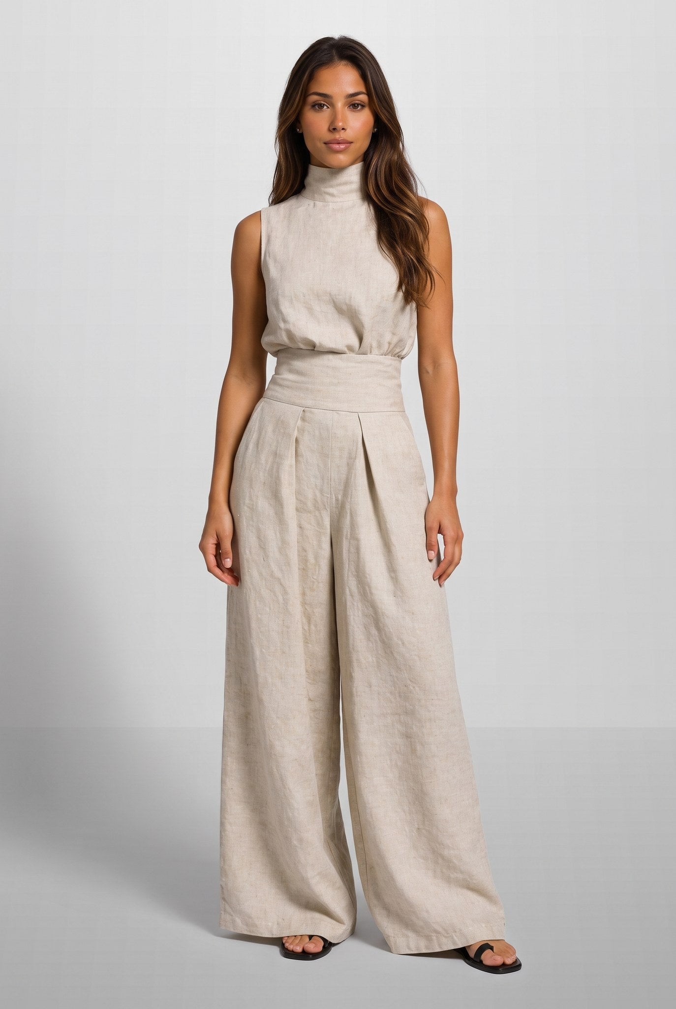 FERNANDA | Conjunto con pantalón ancho