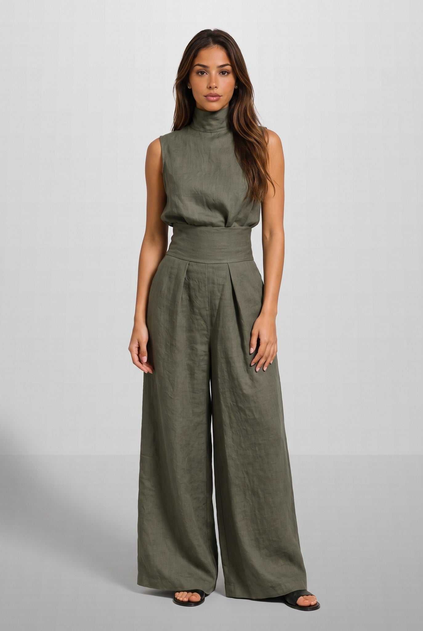 FERNANDA | Conjunto con pantalón ancho