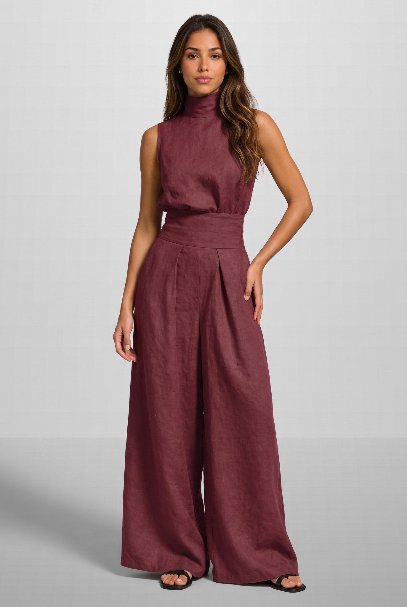 FERNANDA | Conjunto con pantalón ancho