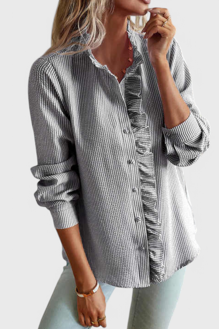 MACARENA | Blusa con corte asimétrico