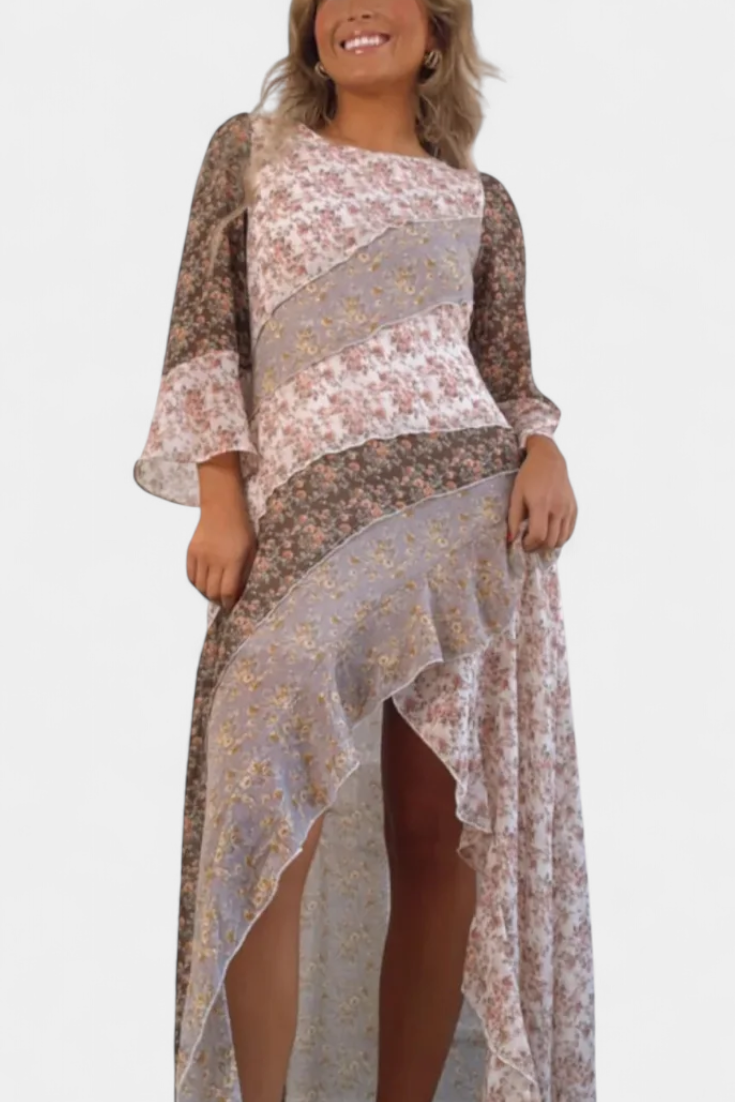 ROSARIO | Vestido largo floral