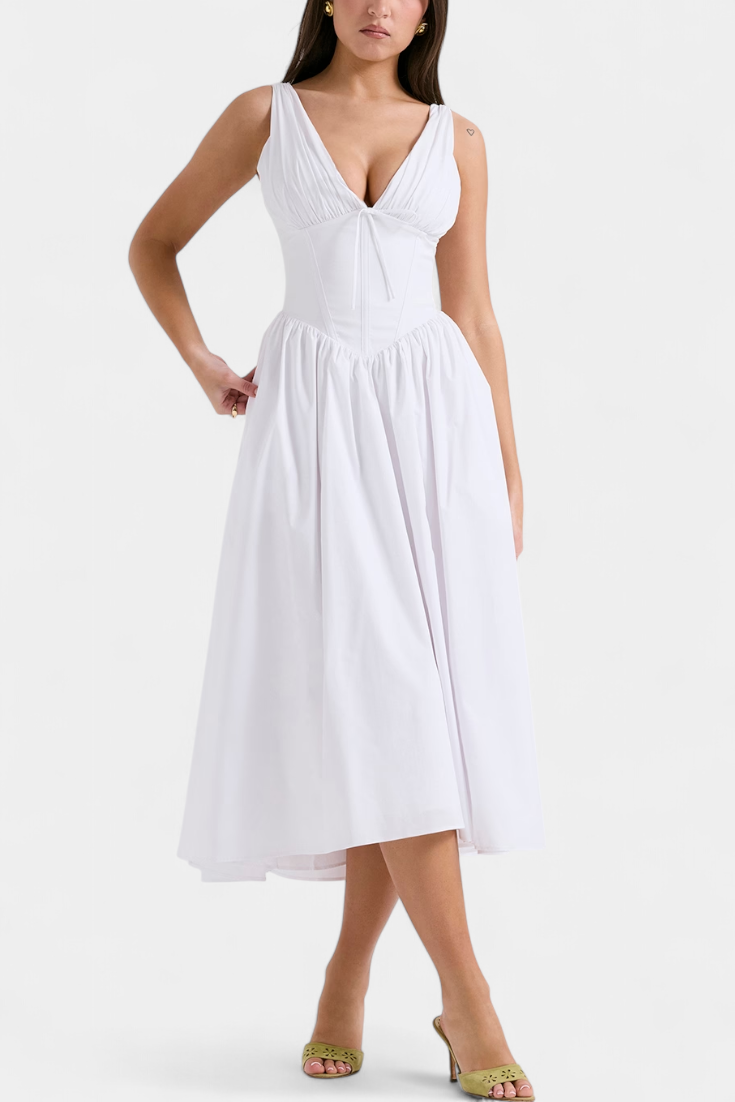 ISIDORA | Vestido midi floral