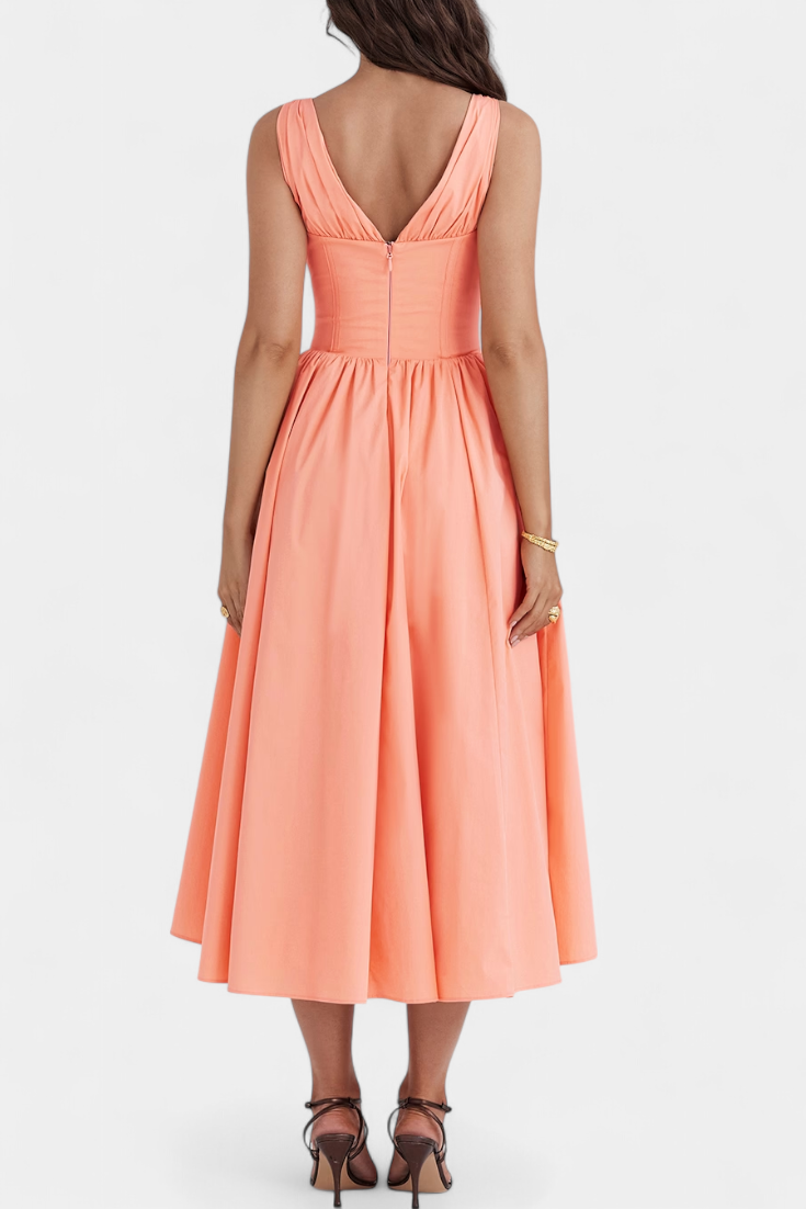 ISIDORA | Vestido midi floral