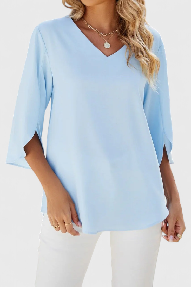 FLORENCIA | Blusa con corte acampanado