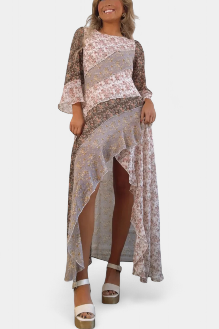 ROSARIO | Vestido largo floral