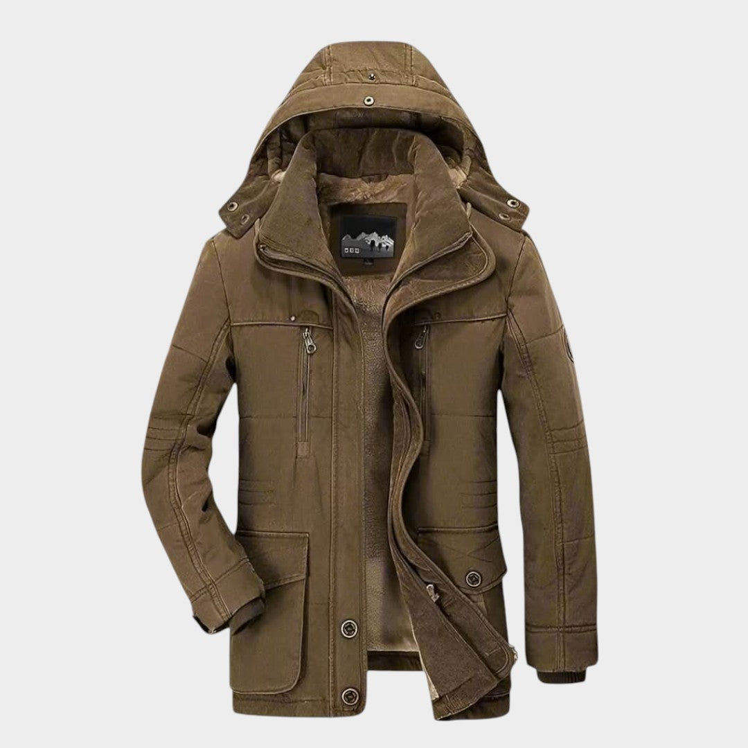 AMPARO | Chaqueta acolchada con capucha