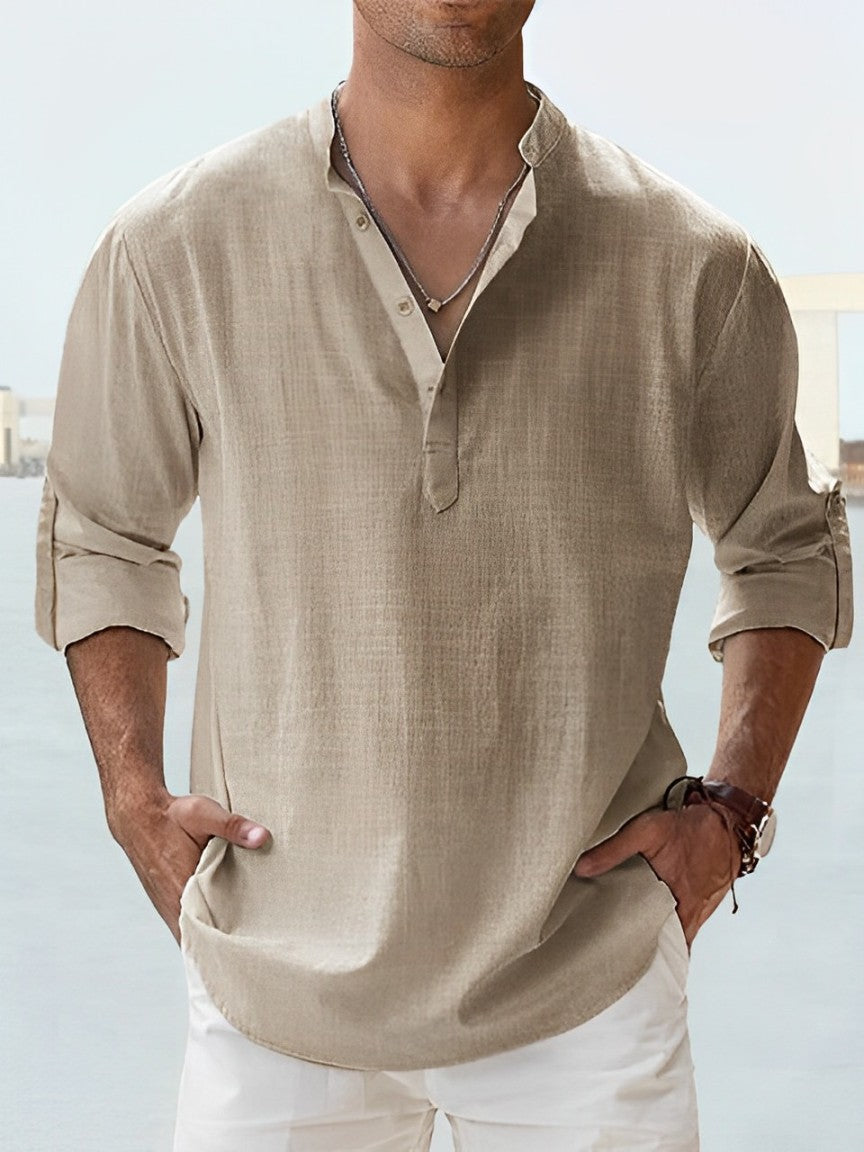 CRISTÓBAL | Camisa de manga corta amplia
