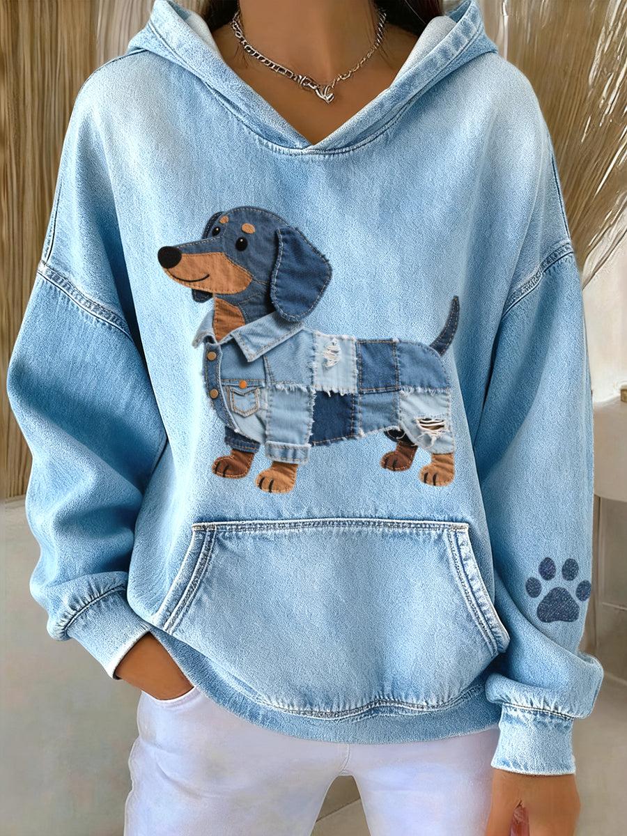 AMPARO | Sudadera con capucha y parche